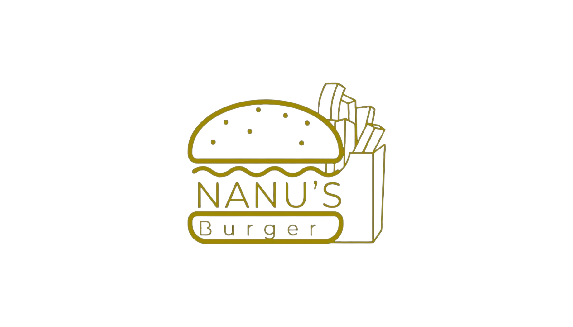 Nanus Burger Emsdetten Burgerladen Logodesign